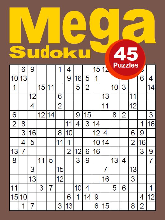Mega Sudoku Printable Puzzle Puzzler 